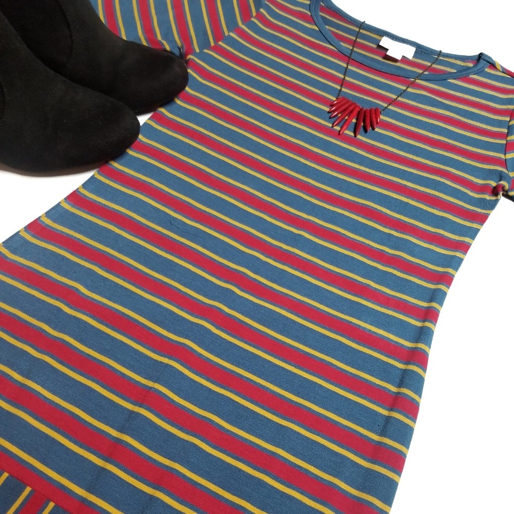 Lularoe Julia Striped Pencil Dress